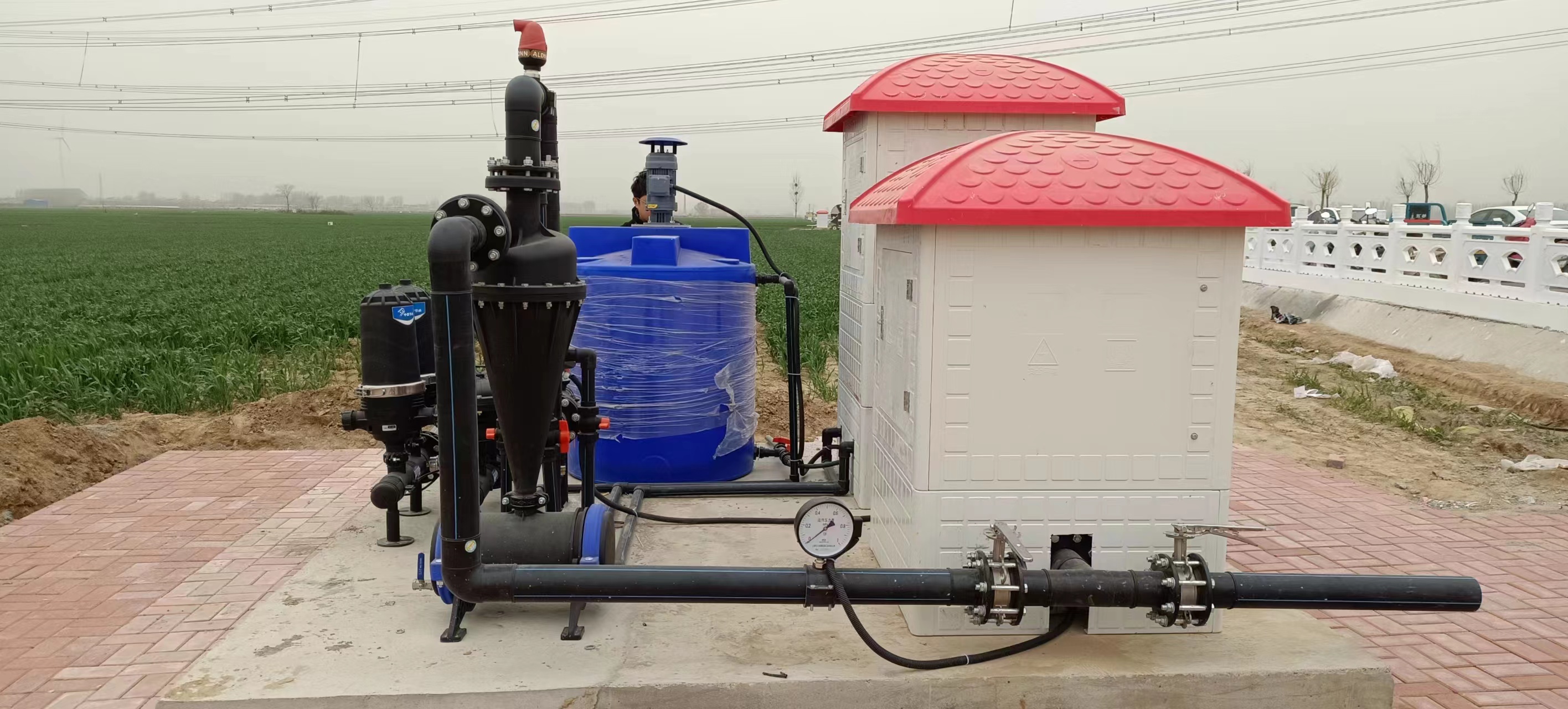 水電雙計量控制器質量為基，服務為本，威盛機井灌溉控制器更上一層樓